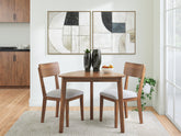 Diamond Furniture - Ashley Furniture - Tameride Dining Table and 2 Chairs - Dining Table and 2 Chairs - PCD609D1