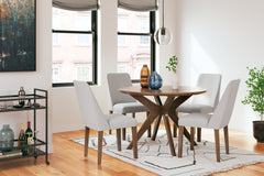 Diamond Furniture - Ashley Furniture - Lyncott Dining Table and 4 Chairs - Dining Table and 4 Chairs - D615D1