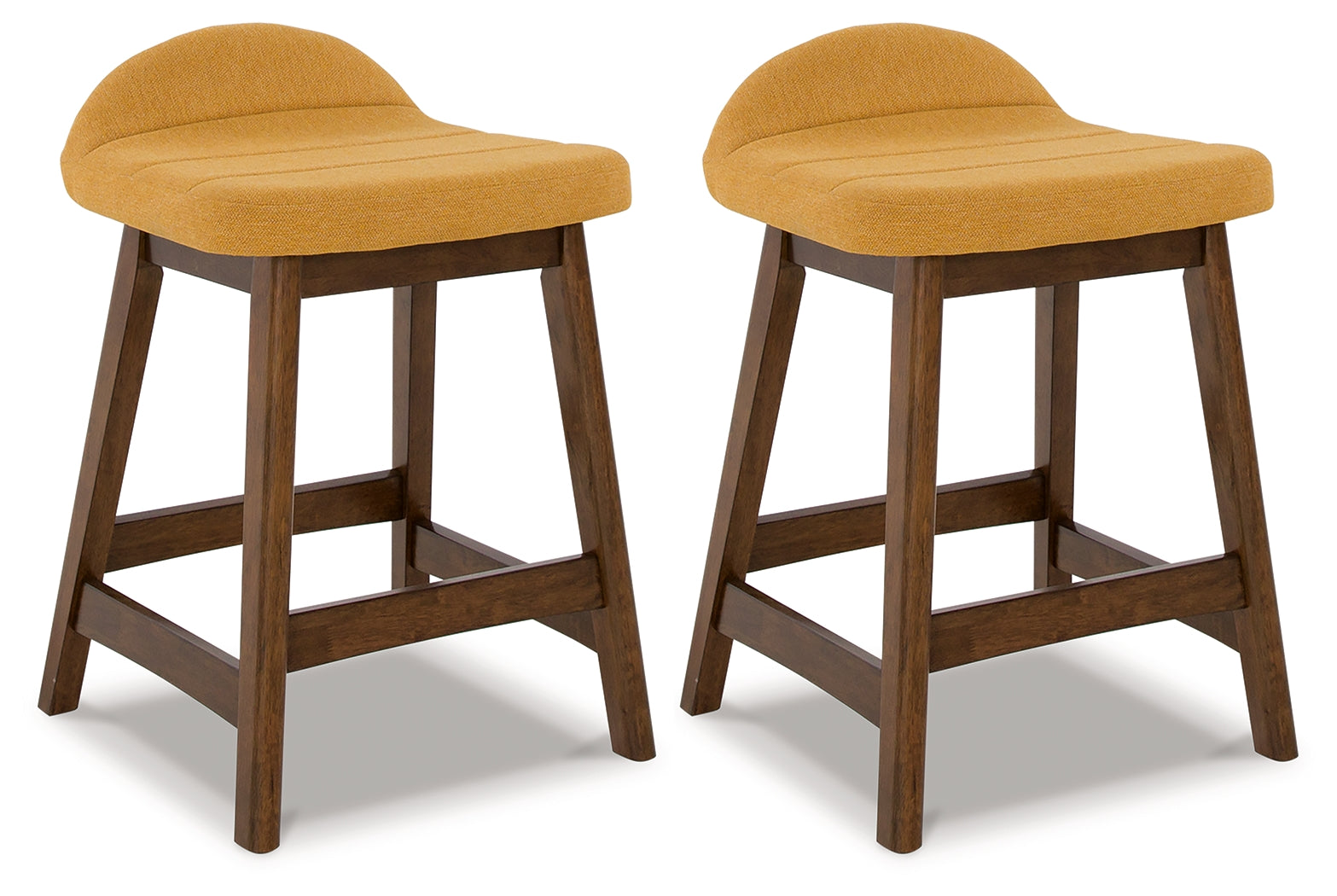 Diamond Furniture - Ashley Furniture - Lyncott Counter Height Bar Stool (Set of 2) - Counter Height Bar Stool (Set of 2) - D615-424X2