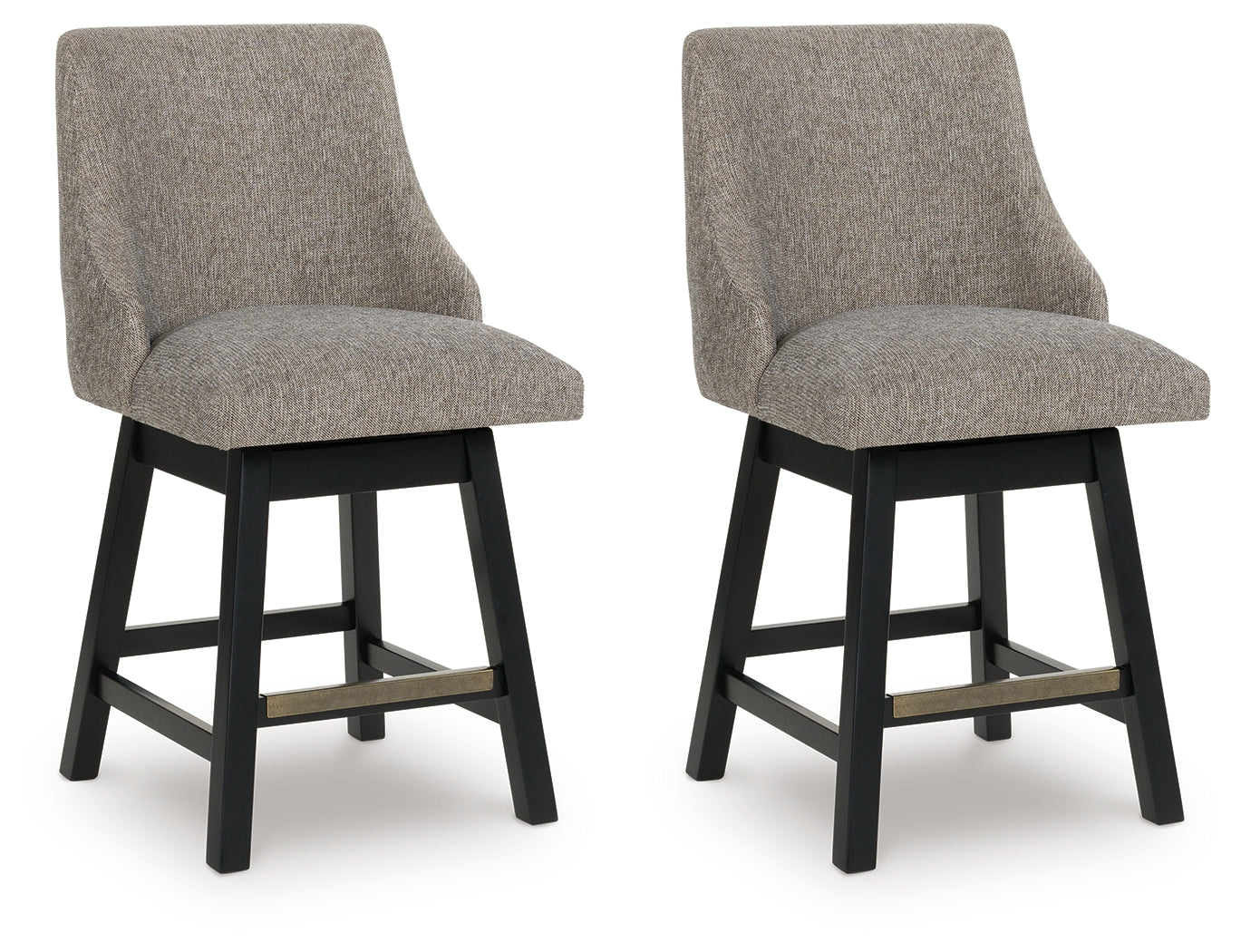 Diamond Furniture - Ashley Furniture - Neymorton Counter Height Barstool (Set of 2) - Counter Height Barstool (Set of 2) - D618-224X2