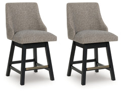 Diamond Furniture - Ashley Furniture - Neymorton Counter Height Barstool (Set of 2) - Counter Height Barstool (Set of 2) - D618-224X2