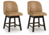 Diamond Furniture - Ashley Furniture - Neymorton Counter Height Barstool (Set of 2) - Counter Height Barstool (Set of 2) - D618-324X2
