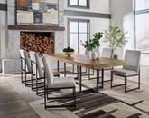 Diamond Furniture - Ashley Furniture - Tomtyn Extension Dining Table and 6 Chairs - Extension Dining Table and 6 Chairs - D622D2