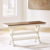 Diamond Furniture - Ashley Furniture - Brinfern 48" Counter Height Bench - Large Counter DRM Bench - PCD628-09