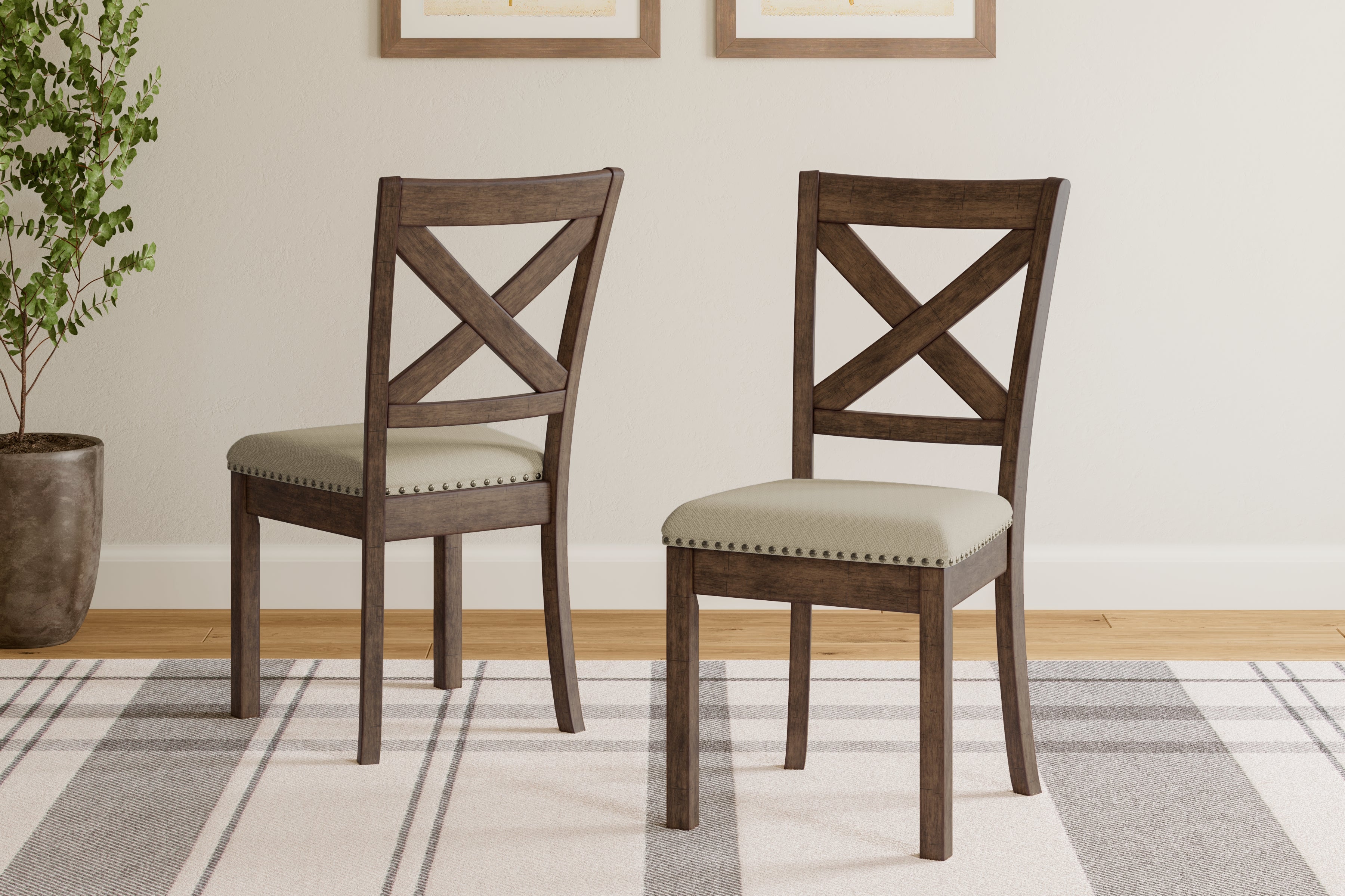Diamond Furniture - Ashley Furniture - Moriville Dining Chair (Set of 2) - Dining Chair (Set of 2) - D631-01X2