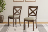 Diamond Furniture - Ashley Furniture - Moriville Dining Chair (Set of 2) - Dining Chair (Set of 2) - D631-01X2