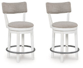 Diamond Furniture - Ashley Furniture - Robbinsdale Counter Height Barstool (Set of 2) - Counter Height Barstool (Set of 2) - D642-224X2