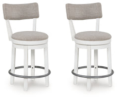 Diamond Furniture - Ashley Furniture - Robbinsdale Counter Height Barstool (Set of 2) - Counter Height Barstool (Set of 2) - D642-224X2