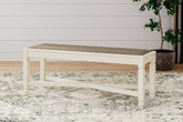 Diamond Furniture - Ashley Furniture - Bolanburg Dining Bench - Large UPH Dining Room Bench - D647-00