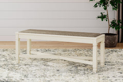 Diamond Furniture - Ashley Furniture - Bolanburg Dining Bench - Large UPH Dining Room Bench - D647-00
