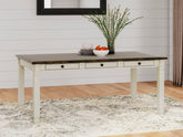 Diamond Furniture - Ashley Furniture - Bolanburg Dining Table - Rectangular Dining Room Table - D647-25