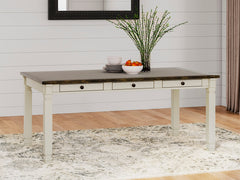 Diamond Furniture - Ashley Furniture - Bolanburg Dining Table - Rectangular Dining Room Table - D647-25