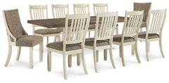 Diamond Furniture - Ashley Furniture - Bolanburg Dining Table and 10 Chairs - Dining Table and 10 Chairs - D647D38