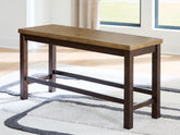 Diamond Furniture - Ashley Furniture - Rylandeen Counter Height Dining Bench - Double Counter Bench (1/CN) - PCD651-09