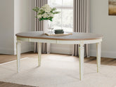 Diamond Furniture - Ashley Furniture - Realyn Dining Extension Table - Oval Dining Room EXT Table - D743-35