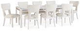 Diamond Furniture - Ashley Furniture - Chalanna Dining Table and 8 Chairs - Dining Table and 8 Chairs - D822D3