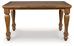 Greddinton Counter Height Dining Table and 4 Barstools