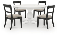 Greddinton Dining Table and 4 Chairs