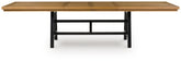 Diamond Furniture - Ashley Furniture - Galliden Dining Extension Table - RECT Dining Room EXT Table - D841-55