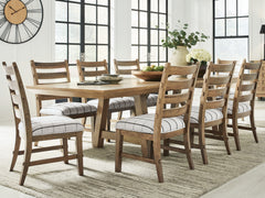 Ridgester Extension Dining Table and 8 Chairs