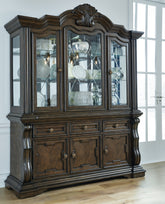 Diamond Furniture - Ashley Furniture - Maylee Dining Buffet and Hutch - Dining Buffet and Hutch - D947D1