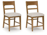 Diamond Furniture - Ashley Furniture - Cabalynn Counter Height Barstool (Set of 2) - Counter Height Barstool (Set of 2) - D974-224X2