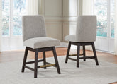 Diamond Furniture - Ashley Furniture - Burkhaus Counter Height Barstool (Set of 2) - Counter Height Barstool (Set of 2) - D984-124X2