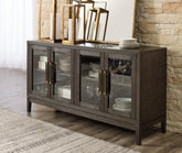 Diamond Furniture - Ashley Furniture - Burkhaus Dining Server - Dining Room Server - D984-60