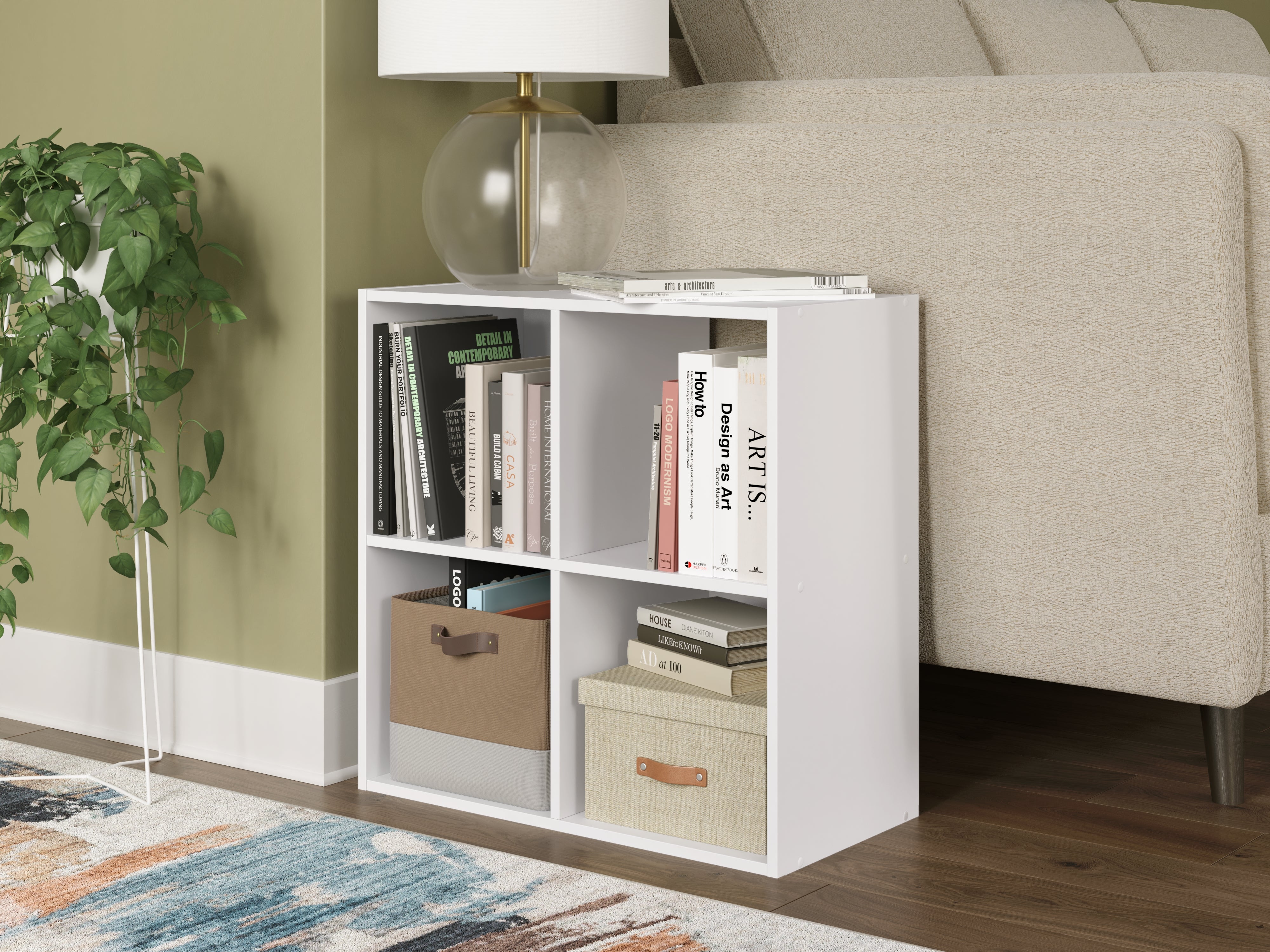 Diamond Furniture - Ashley Furniture - Onita Four Cube Organizer - Four Cube Organizer - EA9630-2X2