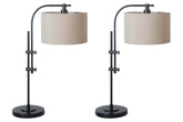 Diamond Furniture - Ashley Furniture - Baronvale Accent Lamp (Set of 2) - Accent Lamp (Set of 2) - L206043X2