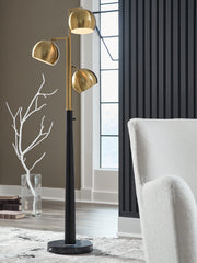 Diamond Furniture - Ashley Furniture - Sorcha Floor Lamp - Metal Floor Lamp (1/CN) - L206111