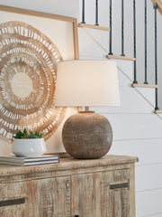Diamond Furniture - Ashley Furniture - Neavesboro Table Lamp - Metal Table Lamp (1/CN) - L207484