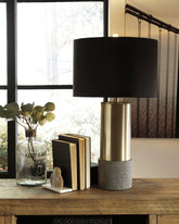 Diamond Furniture - Ashley Furniture - Jacek Table Lamp (Set of 2) - Metal Table Lamp (Set of 2) - L243164