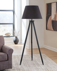 Diamond Furniture - Ashley Furniture - Orhan Floor Lamp - Wood Floor Lamp (1/CN) - L329121