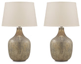 Diamond Furniture - Ashley Furniture - Mari Table Lamp (Set of 2) - Table Lamp (Set of 2) - L430664X2