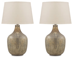 Diamond Furniture - Ashley Furniture - Mari Table Lamp (Set of 2) - Table Lamp (Set of 2) - L430664X2
