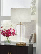 Diamond Furniture - Ashley Furniture - Gizeh Table Lamp - Glass Table Lamp (1/CN) - L430954