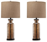 Diamond Furniture - Ashley Furniture - Laurentia Table Lamp (Set of 2) - Table Lamp (Set of 2) - L431414X2