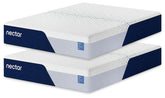 Diamond Furniture - Ashley Furniture - Nectar Classic Memory Foam 2 Twin XL Mattresses - 2 Twin XL Mattresses - M125M1