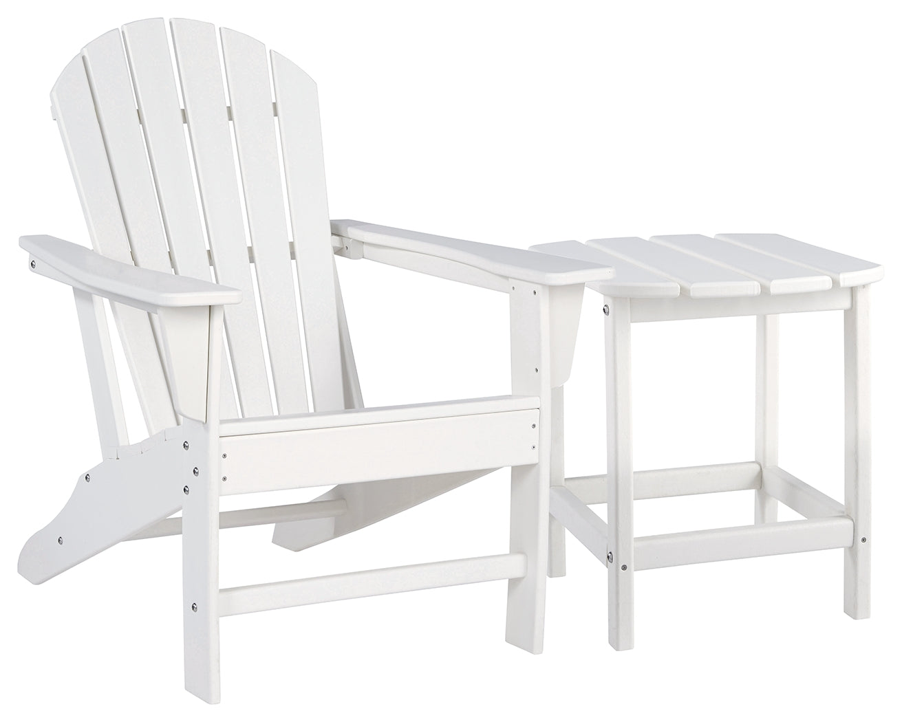 Diamond Furniture - Ashley Furniture - Sundown Treasure Adirondack Chair with End Table - Adirondack Chair with End Table - P011P1