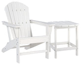Diamond Furniture - Ashley Furniture - Sundown Treasure Adirondack Chair with End Table - Adirondack Chair with End Table - P011P1