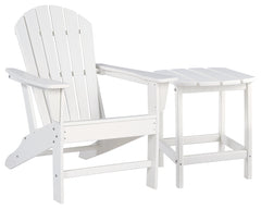 Diamond Furniture - Ashley Furniture - Sundown Treasure Adirondack Chair with End Table - Adirondack Chair with End Table - P011P1