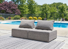 Diamond Furniture - Ashley Furniture - Bree Zee 2-Piece Outdoor Sectional - 2-Piece Outdoor Sectional - P160P3