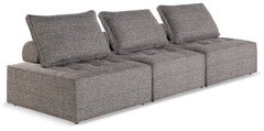 Diamond Furniture - Ashley Furniture - Bree Zee 3-Piece Outdoor Modular Seating - 3-Piece Outdoor Modular Seating - P160P9