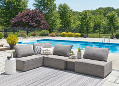 Diamond Furniture - Ashley Furniture - Bree Zee 5-Piece Outdoor Sectional - 5-Piece Outdoor Sectional - P160P5