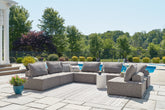 Diamond Furniture - Ashley Furniture - Bree Zee 8-Piece Outdoor Sectional - 8-Piece Outdoor Sectional - P160P6