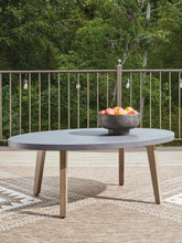 Diamond Furniture - Ashley Furniture - Harmony Headlands Outdoor Coffee Table - Oval Cocktail Table - PCP428-701