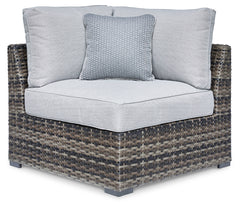 Diamond Furniture - Ashley Furniture - Harbor Court Corner with Cushion (Set of 2) - Corner with Cushion (Set of 2) - P459-877