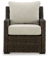Brook Ranch Outdoor Lounge Chair with Cushion