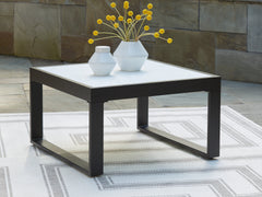 Diamond Furniture - Ashley Furniture - Beachloft Outdoor Coffee Table - Square Cocktail Table - P490-708
